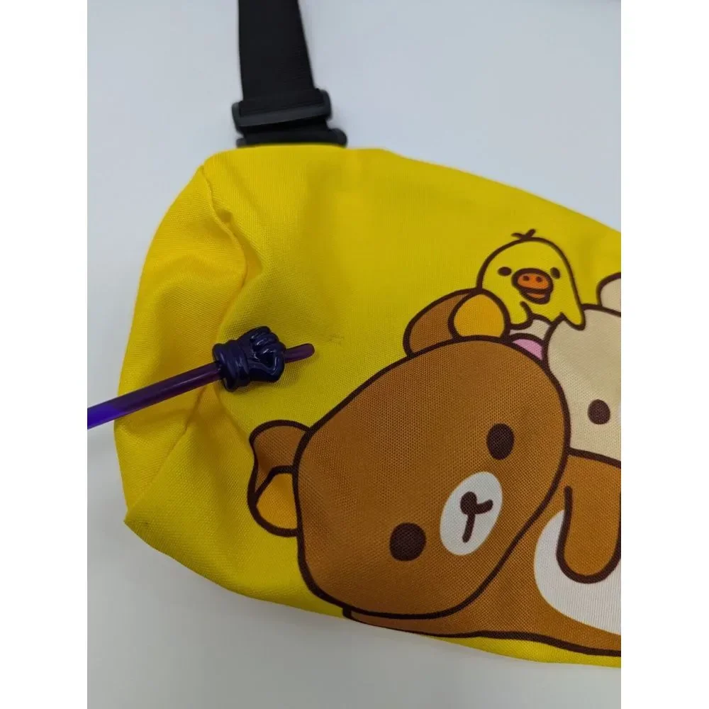 Rilakkuma San-X Sling Bag Crossbody Pack Yellow Mcdonalds Sanrio Kiiroitori‎
